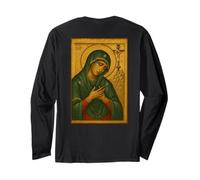 Icona ortodossa della Vergine Maria del Lamento Maglia a Manica