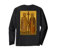 Icona ortodossa di Costantino ed Elena Maglia a Manica