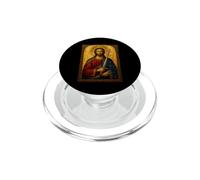 Icona ortodossa di Cristo con la spada PopSockets PopGrip per MagSafe
