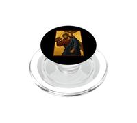 Icona ortodossa di Gesù Cristo che porta la croce PopSockets PopGrip per MagSafe