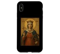 Icona ortodossa di Saint Catherine - Icone cristiane Custodia per iPhone XS Max