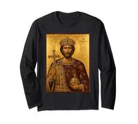 Icona ortodossa di San Costantino Maglia a Manica