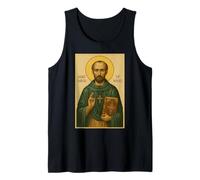 Icona ortodossa di San Davide del Galles - Cristiana celtica Canotta