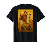 Icona ortodossa di San Giorgio e Il Drago Maglietta