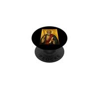 Icona ortodossa di San Giosuè il Giusto PopSockets PopGrip Adesivo