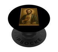 Icona ortodossa di San Giuda Taddeo PopSockets PopGrip Adesivo