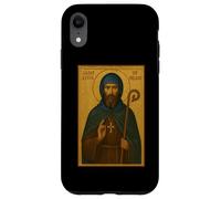 Icona ortodossa di San Kevin d'Irlanda Custodia per iPhone XR