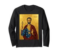 Icona ortodossa di San Longino Il Centurione Maglia a Manica
