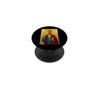 Icona ortodossa di San Longino il Centurione PopSockets PopGrip Adesivo