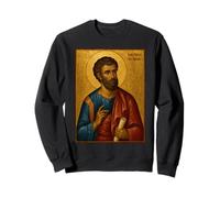 Icona ortodossa di San Tommaso Apostolo Felpa