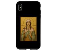 Icona ortodossa di Santa Barbara Custodia per iPhone XS Max