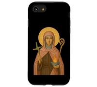 Icona ortodossa di Santa Brigida d'Irlanda - Cristiana Custodia per iPhone SE (2020) / 7/8