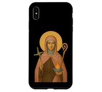 Icona ortodossa di Santa Brigida d'Irlanda - Cristiana Custodia per iPhone XS Max
