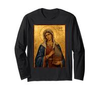 Icona ortodossa di Santa Cecilia Maglia a Manica