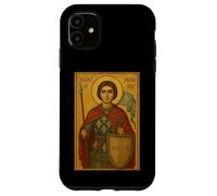 Icona ortodossa di Santa Giovanna d'Arco Custodia per iPhone 11