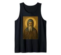 Icona ortodossa di Sant'Antonio Magno Canotta