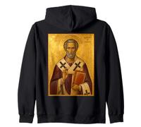 Icona ortodossa di Sant'Ignazio di Antiochia Felpa con Cappuccio