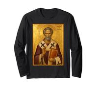 Icona ortodossa di Sant'Ignazio di Antiochia Maglia a Manica