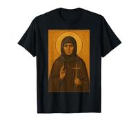 Icona ortodossa di St Maria Skobtsova di Parigi Maglietta