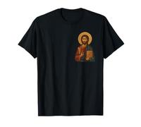 Icona ortodossa greca del Signore Gesù Cristo Maglietta