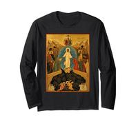 Icona ortodossa La Discesa agli inferi Maglia a Manica