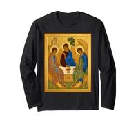 Icona ortodossa La Santissima Trinità Maglia a Manica