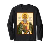 Icona ortodossa San Aristibolo Il Vecchio Maglia a Manica