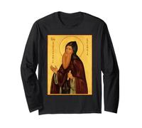 Icona ortodossa San Barsanufio Il Grande Maglia a Manica