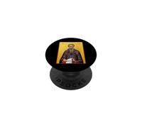 Icona ortodossa San Ciriaco l'Anacoreta PopSockets PopGrip Adesivo