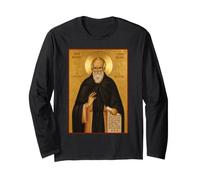 Icona ortodossa San Massimo Il Confessore Maglia a Manica