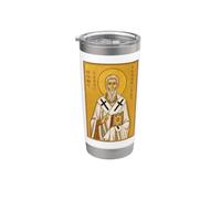 Icona ortodossa Sant'Adriano e sua moglie, Santa Natalia Bicchiere termico in acciaio inox doppia parete