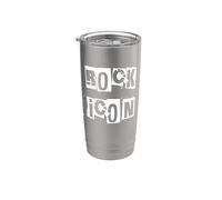 Icona Rock Bicchiere termico in acciaio inox doppia parete
