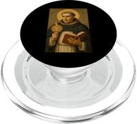 Icona sacra cattolica di San Tommaso d'Aquino PopSockets PopGrip per MagSafe