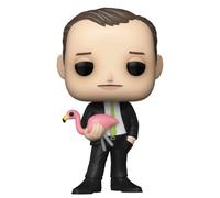 Icone che tengono un fenicottero rosa John Waters Funko Pop Figura d'azione in