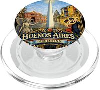 Icone di Buenos Aires Argentina Classica Filleteado Art PopSockets PopGrip per MagSafe