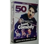 Icone Di Commedia 50 Film DVD Box Set The Three Stooges Charlie Chaplin Keaton