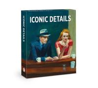 Knowledge Card Deck, Iconic Details Trivia Cards for Adults, 48 Flash Cards for Family Trivia Game, Art Quiz Deck with Michelangelo, Vermeer, Hopper