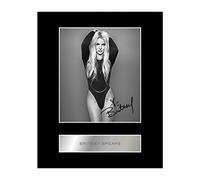 Iconic pics Espositore con foto autografata di Britney Spears n. 2, idea regalo