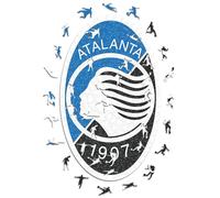 Iconic Puzzles, Atalanta Logo, Prodotto ufficiale, Puzzle di Legno per Adulti e Bambini, Legno 100% Sostenibile, Taglia S 150 Pezzi