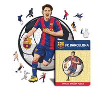 Iconic Puzzles Barcellona Gavi Puzzle in Legno 100% sostenibile con Licenza Ufficiale, Colore, S, 150 Pcs