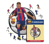 Iconic Puzzles Barcellona Yamal Puzzle in Legno 100% sostenibile con Licenza Ufficiale, Colore, M, 270 Pcs