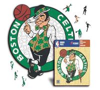 Iconic Puzzles- NBA Puzzle in Legno, Multicolore, Boston Celtics, BostonCeltics-S