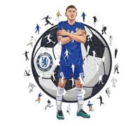 Iconic Puzzles Chelsea Puzzle in Legno 100% sostenibile con Licenza Ufficiale, Colore Cole Palmer, Taglia M, 6b2a7e1380a2d66a43c18aac4540c5c9
