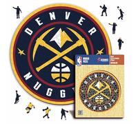 Iconic Puzzles- NBA Puzzle in Legno, Multicolore, Denver Nuggets, DenverNuggets-M