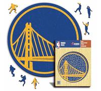 Iconic Puzzles- NBA Puzzle in Legno, Multicolore, Golden State Warriors, GoldenStateWarriors-L