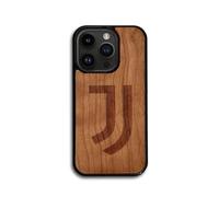 Iconic Puzzles - Juventus Cover Ufficiale in Legno 100% sostenibile, compatibile con iPhone 14 Pro, Resistente, Idea Regalo