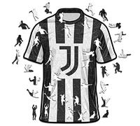 Iconic Puzzles - Juventus Jersey, Puzzle di Legno con licenza ufficiale, 100% sostenibile, regalo per adulti e bambini, taglia S, 150 Pz