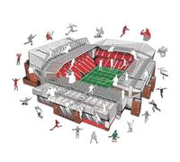 Iconic Puzzles, Liverpool FC Anfield Stadium, puzzle in legno 100% ecosostenibile con licenza ufficiale, taglia L, 500 pezzi