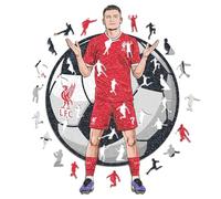 Iconic Puzzles - Liverpool, Florian Wirtz, Puzzle di Legno con licenza ufficiale, 100% sostenibile, regalo per adulti e bambini, taglia M, 270 Pcs