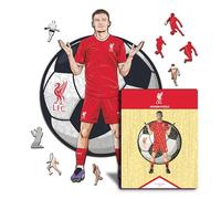 Iconic Puzzles - Liverpool, Florian Wirtz, Puzzle di Legno con licenza ufficiale, 100% sostenibile, regalo per adulti e bambini, taglia M, 270 Pcs